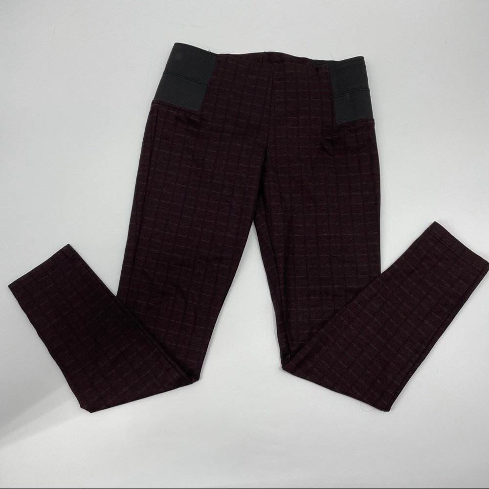 Kut from the Kloth Joan Skinny Red Plaid Leggings